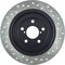 Centric Parts Sport Drilled/Slotted Brake Rotor, 127.47011R 127.47011R - alternate 4